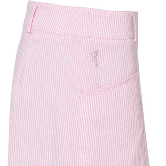 GOLFINO Pants - GOLFINO VICHY SKORT ROSE